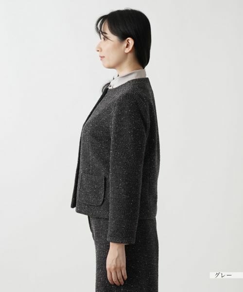 Leilian / レリアン テーラードジャケット | ジャケット【Leilian WHITE LABEL】 | 詳細8