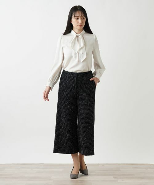 Leilian / レリアン その他パンツ | ガウチョパンツ【Leilian WHITE LABEL】 | 詳細1