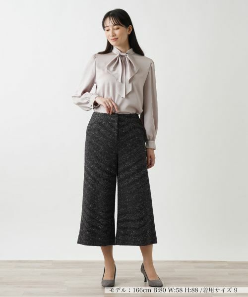 Leilian / レリアン その他パンツ | ガウチョパンツ【Leilian WHITE LABEL】 | 詳細4