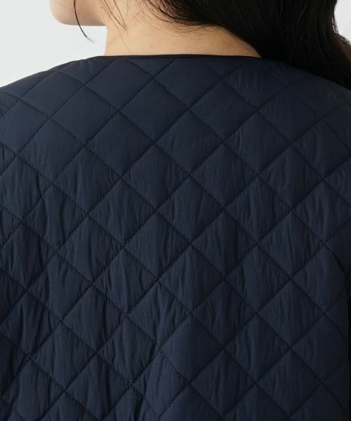 Leilian / レリアン その他アウター | キルティングノーカラーコート【Leilian WHITE LABEL】 | 詳細12