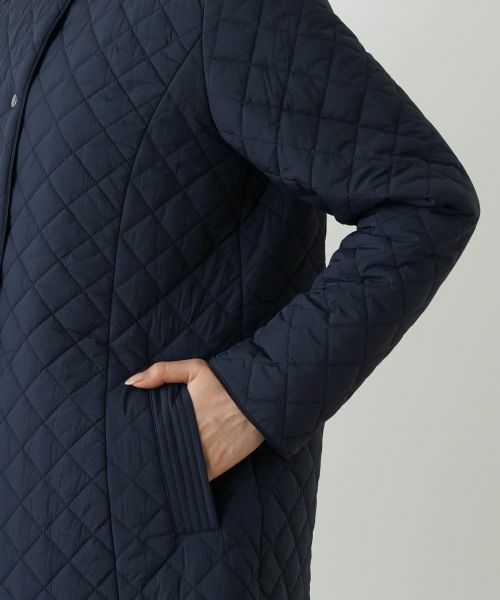 Leilian / レリアン その他アウター | キルティングノーカラーコート【Leilian WHITE LABEL】 | 詳細13