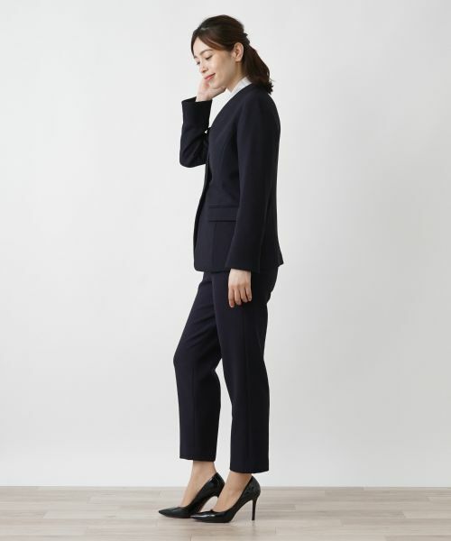 Leilian / レリアン テーラードジャケット | ノーカラージャケット | 詳細2