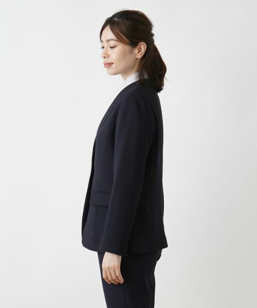 Leilian / レリアン テーラードジャケット | ノーカラージャケット | 詳細5