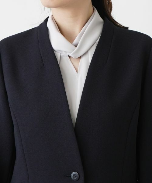 Leilian / レリアン テーラードジャケット | ノーカラージャケット | 詳細7