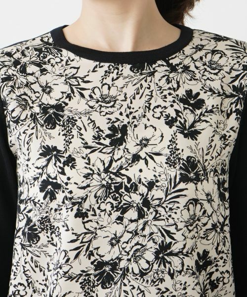 Leilian / レリアン ニット・セーター | フラワー柄セーター | 詳細7