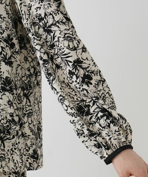 Leilian / レリアン シャツ・ブラウス | フラワー柄ブラウス | 詳細10