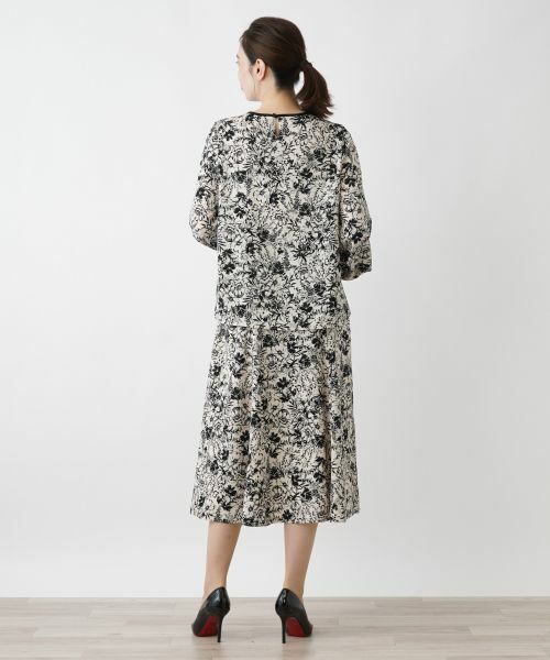 Leilian / レリアン シャツ・ブラウス | フラワー柄ブラウス | 詳細3