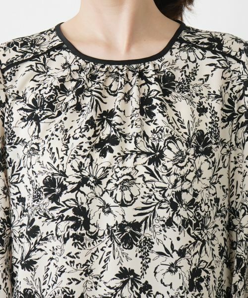 Leilian / レリアン シャツ・ブラウス | フラワー柄ブラウス | 詳細7