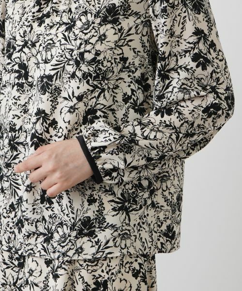 Leilian / レリアン シャツ・ブラウス | フラワー柄ブラウス | 詳細9