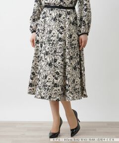 Leilian / レリアン ミニ・ひざ丈スカート | フレアスカート