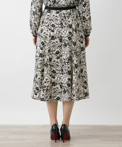 Leilian / レリアン ミニ・ひざ丈スカート | フレアスカート | 詳細6