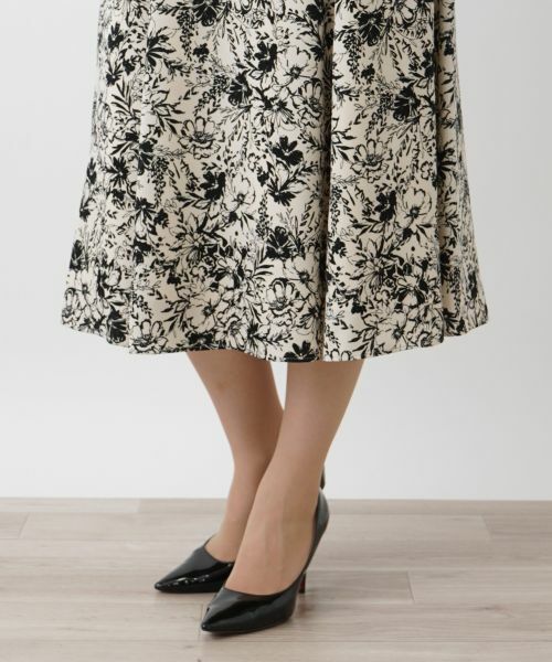 Leilian / レリアン ミニ・ひざ丈スカート | フレアスカート | 詳細9