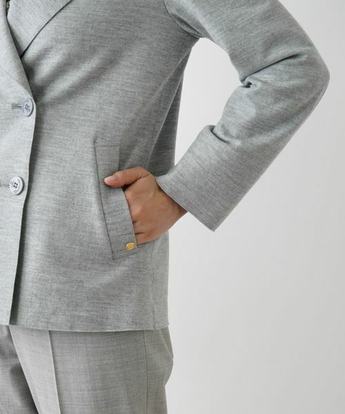 Leilian / レリアン テーラードジャケット | ダブルブレステッドジャケット | 詳細10