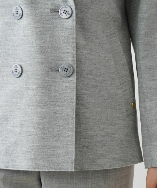 Leilian / レリアン テーラードジャケット | ダブルブレステッドジャケット | 詳細11