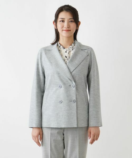 Leilian / レリアン テーラードジャケット | ダブルブレステッドジャケット | 詳細4