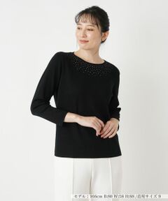 Leilian / レリアン ニット・セーター | ラインストーンニット