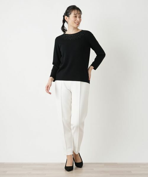 Leilian / レリアン ニット・セーター | ラインストーンニット | 詳細1