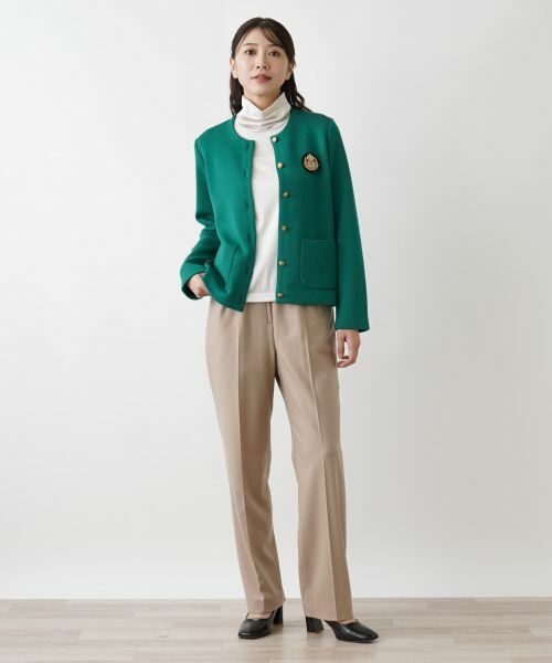 Leilian / レリアン テーラードジャケット | 洗えるジャケット | 詳細1