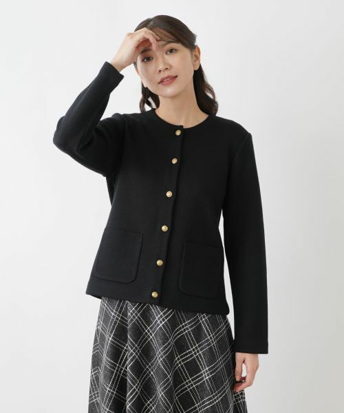 Leilian / レリアン テーラードジャケット | 洗えるジャケット | 詳細7