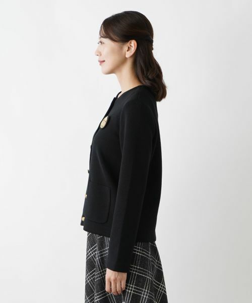 Leilian / レリアン テーラードジャケット | 洗えるジャケット | 詳細9