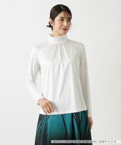 店舗人気】フラワープリントカットソー【Leilian