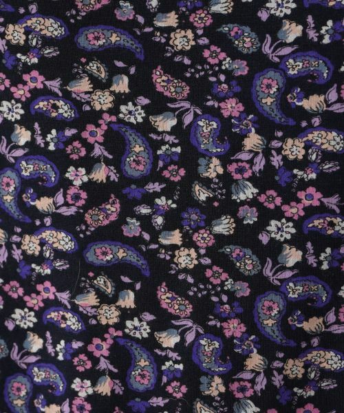 Leilian / レリアン カットソー | ペイズリー柄ハイネックカットソー | 詳細4