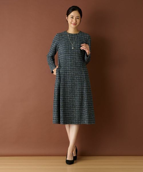 Leilian / レリアン ドレス | 洗えるワンピース【Leilian WHITE LABEL】 | 詳細1