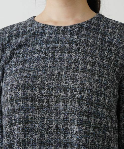 Leilian / レリアン シャツ・ブラウス | ペプラムチェック柄ブラウス【Leilian WHITE LABEL】 | 詳細11