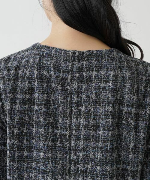 Leilian / レリアン シャツ・ブラウス | ペプラムチェック柄ブラウス【Leilian WHITE LABEL】 | 詳細12