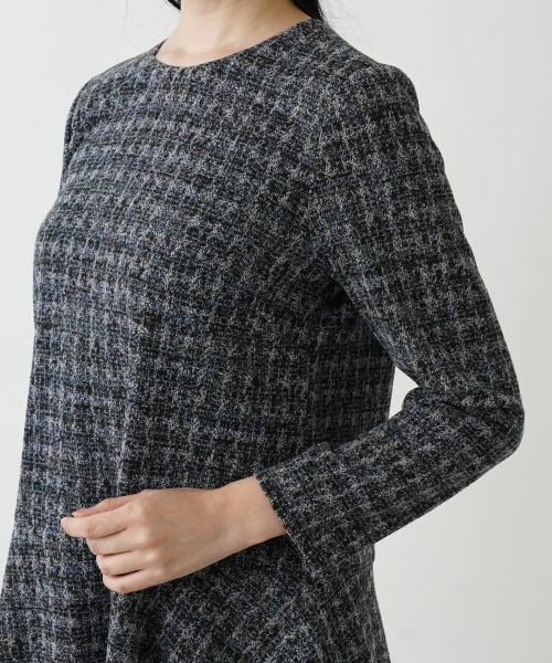 Leilian / レリアン シャツ・ブラウス | ペプラムチェック柄ブラウス【Leilian WHITE LABEL】 | 詳細14