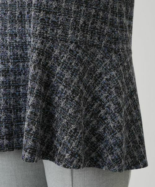 Leilian / レリアン シャツ・ブラウス | ペプラムチェック柄ブラウス【Leilian WHITE LABEL】 | 詳細15