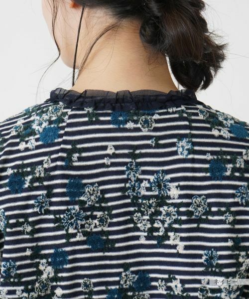 Leilian / レリアン カーディガン・ボレロ | フラワーモチーフカーディガン【Leilian WHITE LABEL】 | 詳細12