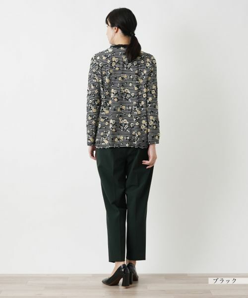 Leilian / レリアン カーディガン・ボレロ | フラワーモチーフカーディガン【Leilian WHITE LABEL】 | 詳細3