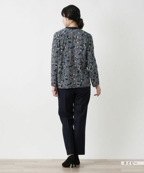 Leilian / レリアン カーディガン・ボレロ | フラワーモチーフカーディガン【Leilian WHITE LABEL】 | 詳細7