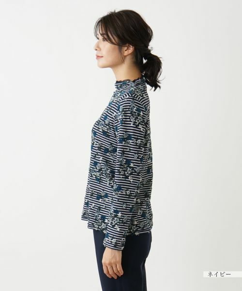 Leilian / レリアン カットソー | インナー【Leilian WHITE LABEL】 | 詳細10