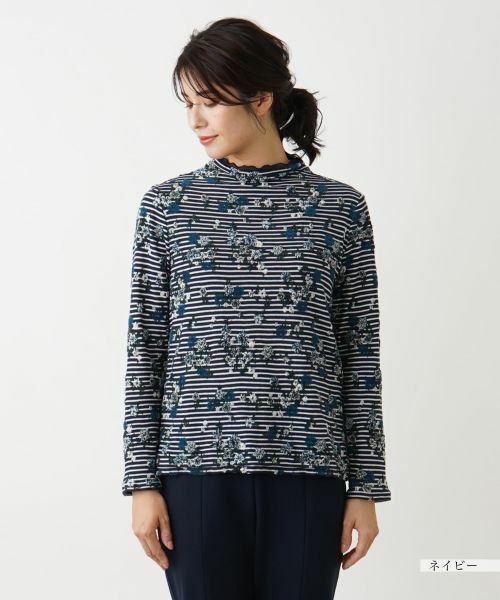 Leilian / レリアン カットソー | インナー【Leilian WHITE LABEL】 | 詳細9