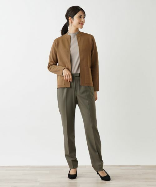Leilian / レリアン テーラードジャケット | ノーカラージャケット | 詳細1