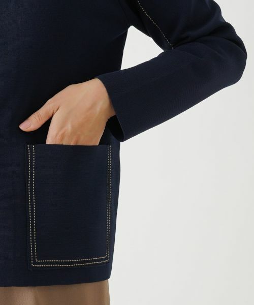 Leilian / レリアン テーラードジャケット | ノーカラージャケット | 詳細13