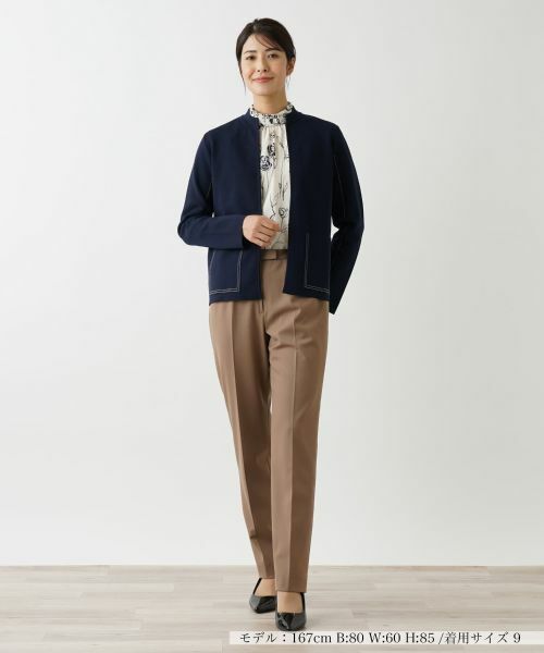 Leilian / レリアン テーラードジャケット | ノーカラージャケット | 詳細4