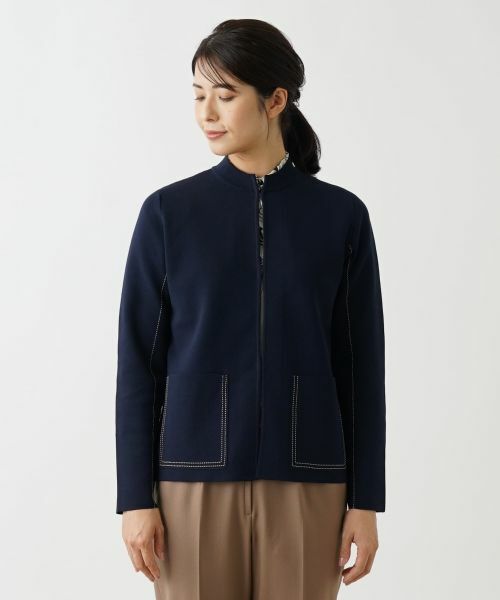 Leilian / レリアン テーラードジャケット | ノーカラージャケット | 詳細7