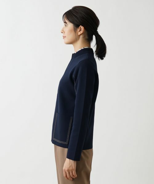 Leilian / レリアン テーラードジャケット | ノーカラージャケット | 詳細8