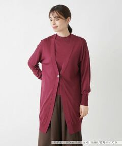 Leilian / レリアン カーディガン・ボレロ | ロングカーディガン【Leilian WHITE LABEL】