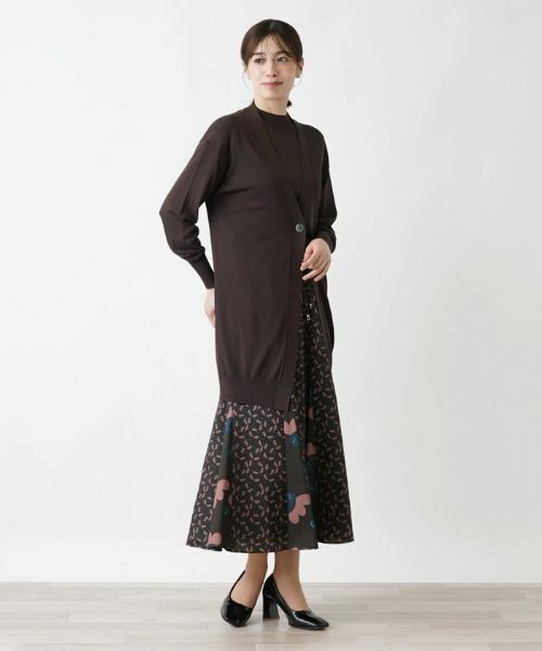 Leilian / レリアン カーディガン・ボレロ | ロングカーディガン【Leilian WHITE LABEL】 | 詳細1