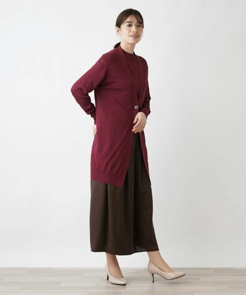 Leilian / レリアン カーディガン・ボレロ | ロングカーディガン【Leilian WHITE LABEL】 | 詳細4