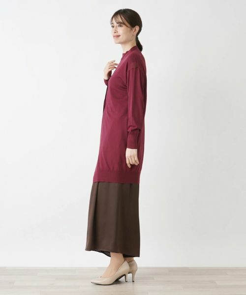 Leilian / レリアン カーディガン・ボレロ | ロングカーディガン【Leilian WHITE LABEL】 | 詳細5