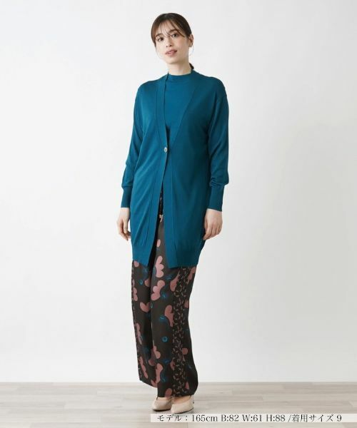 Leilian / レリアン カーディガン・ボレロ | ロングカーディガン【Leilian WHITE LABEL】 | 詳細7