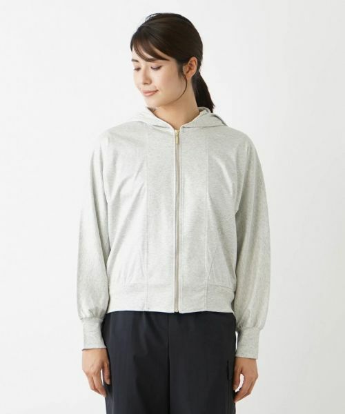 Leilian / レリアン カーディガン・ボレロ | ジップパーカーカーディガン【Leilian WHITE LABEL】 | 詳細4