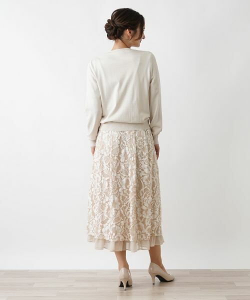 Leilian / レリアン カーディガン・ボレロ | ボタニカルレースカーディガン | 詳細3