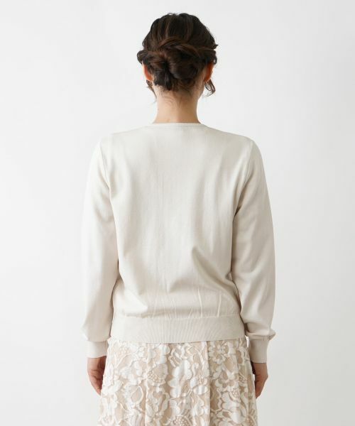 Leilian / レリアン カーディガン・ボレロ | ボタニカルレースカーディガン | 詳細6