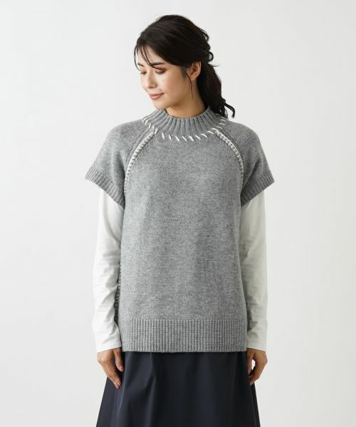 Leilian / レリアン テーラードジャケット | ベスト【MUSE BY ROCHAS Premiere】 | 詳細9